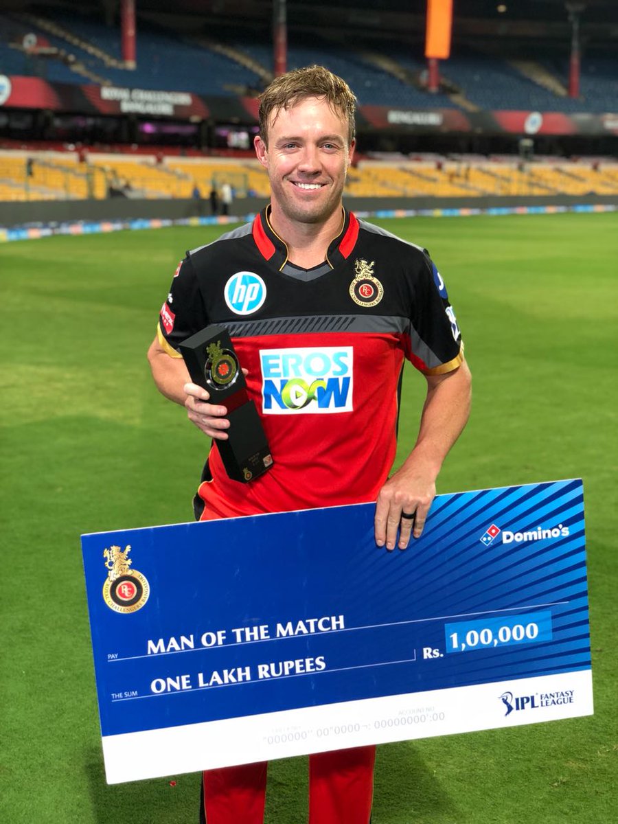 AB de Villiers has 20 Man of the Match awards to his name in IPL | RCB Twitter