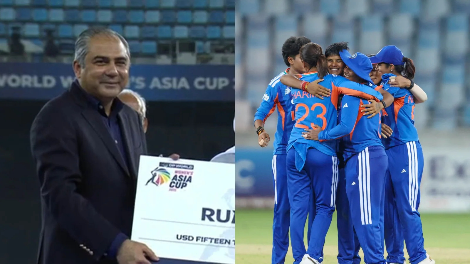 India women's team refused to take Asia Cup 2026 trophy from Mohsin Naqvi | X
