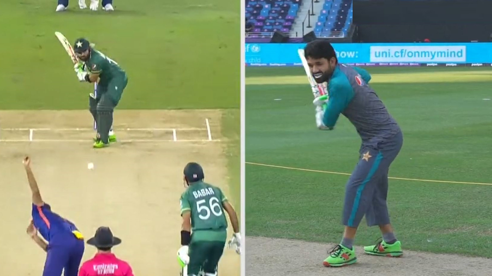 T20 World Cup 2021: WATCH- Mohammad Rizwan hitting the shots v India that he visualized before the match