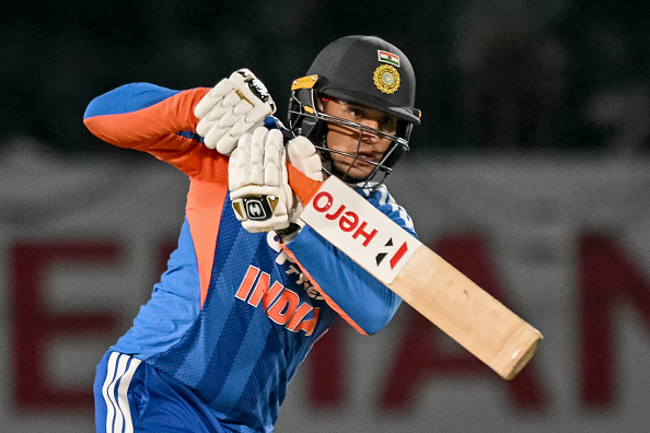 Abhishek Sharma made 35 in 18 balls in India's win in third T20I over South Africa | Getty