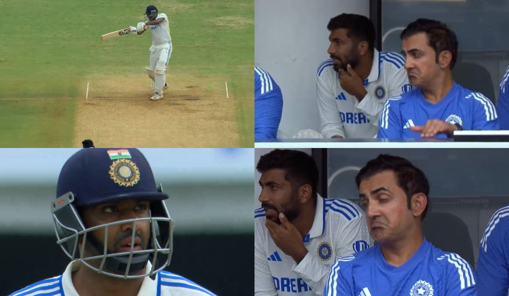 Ashwin's cut shots to Rana left Gambhir applauding the mastery | JioCinema X