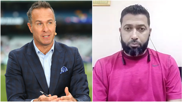 Michael Vaughan responds hilariously to Wasim Jaffer's banter