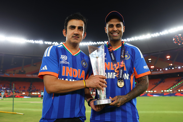 Suryakumar Yadav and Gautam Gambhir | Getty