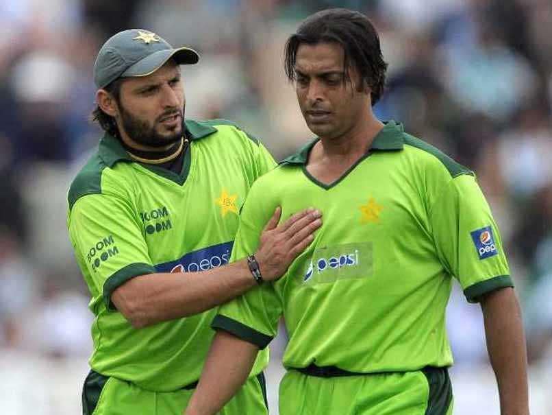 Shahid Afridi and Shoaib Akhtar | Getty