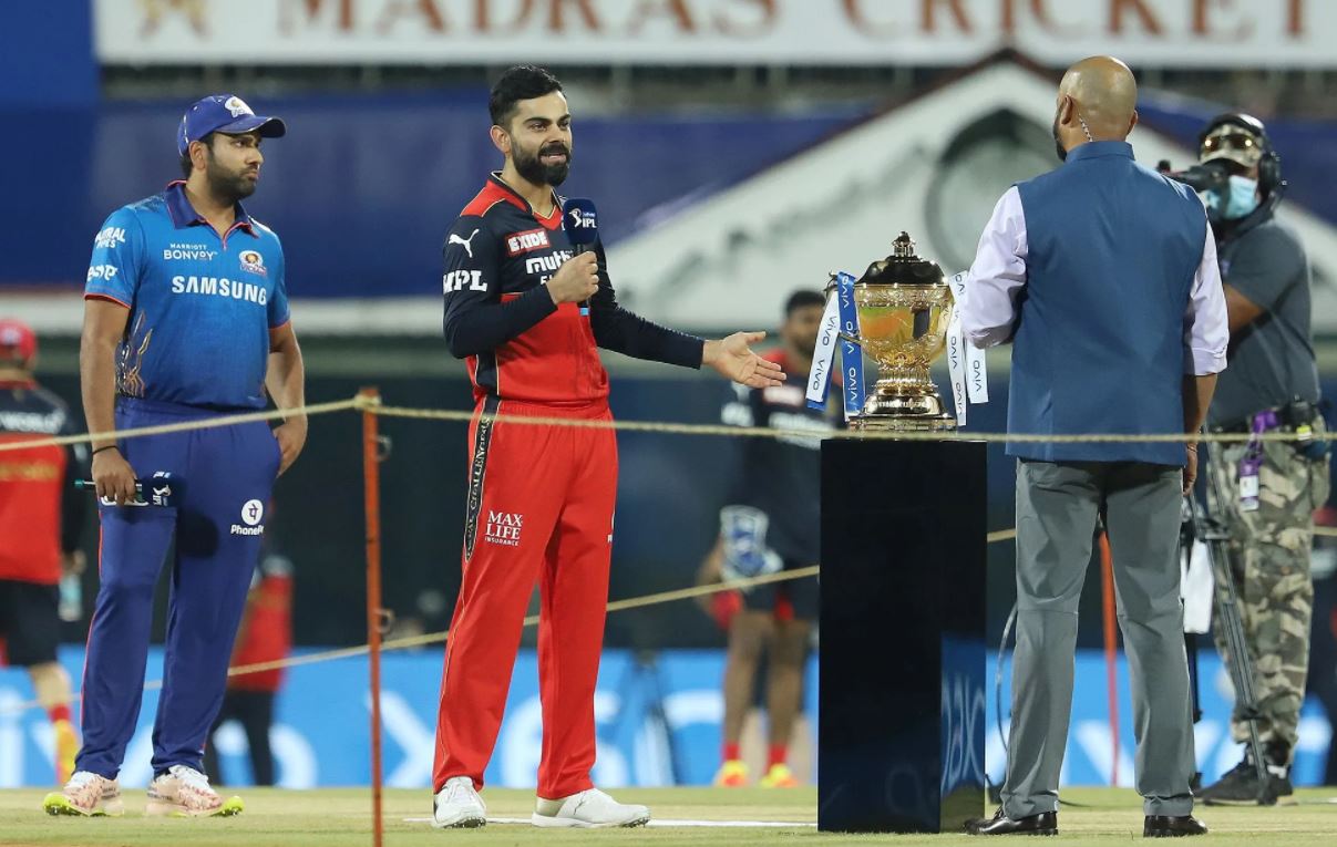 RCB taking on defending champions MI was the opening game of the tournament | BCCI/IPL