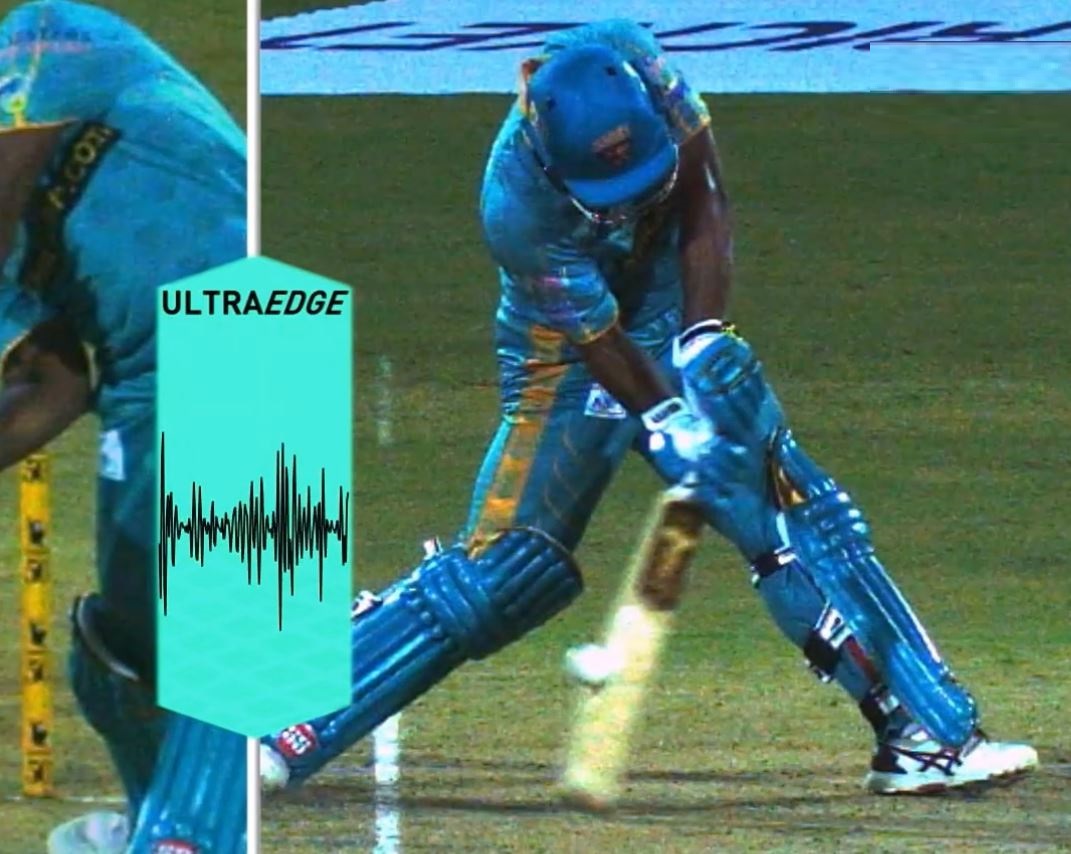 Ultra Edge showed spikes after the ball passed the bat | Twitter