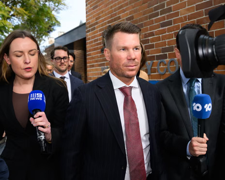 David Warner | Photograph: Dan Himbrechts/AAP
