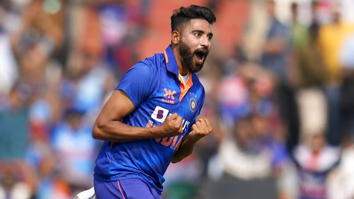 Mohammed Siraj had become the no.1 ranked ODI bowler in January 2023 | AP