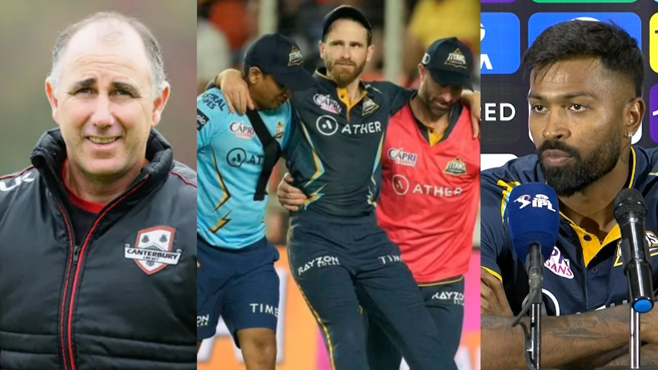 IPL 2023: GT's Hardik Pandya says no time frame on Kane Williamson’s knee injury; Gary Stead says big blow to NZ