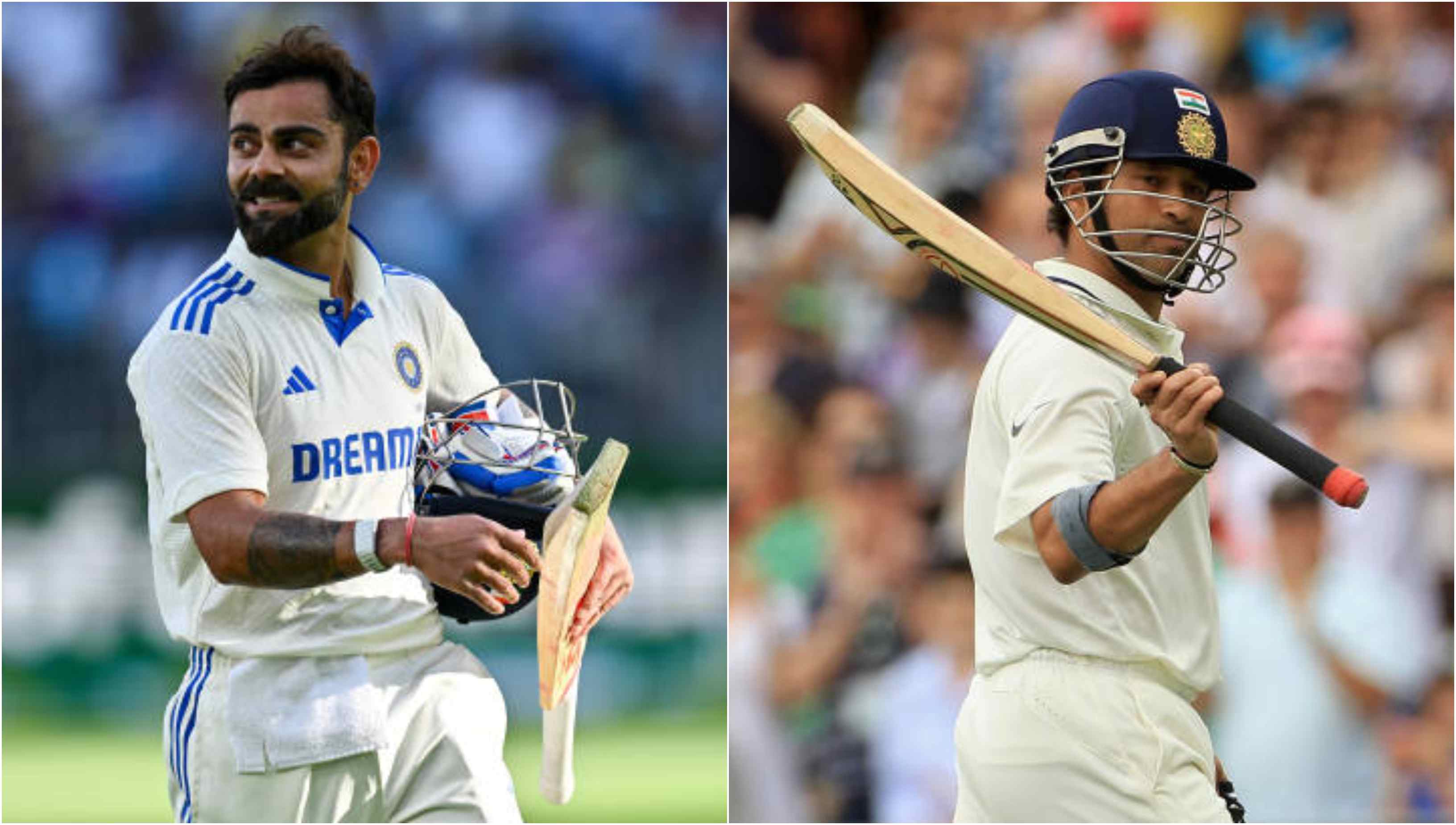 Virat Kohli and Sachin Tendulkar | Getty