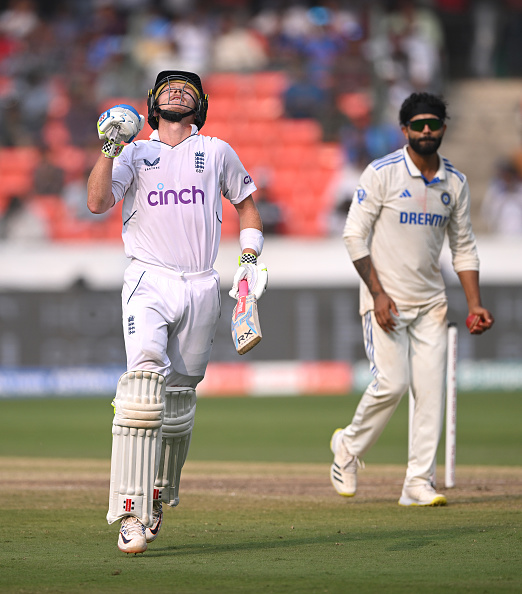 Ollie Pope put the Indian bowlers on the backfoot | Getty