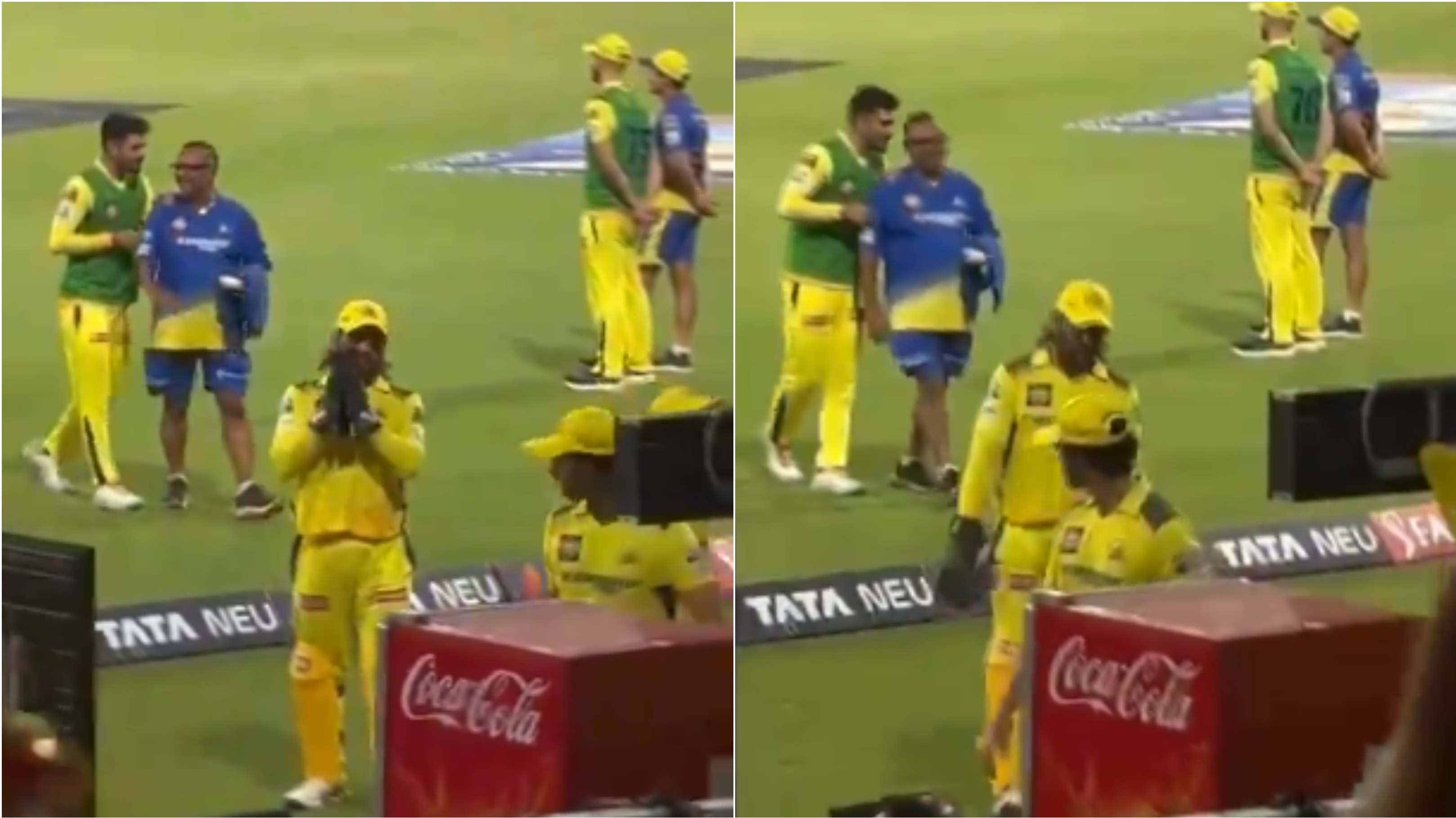 IPL 2024: WATCH – MS Dhoni acknowledges fans' chants for him at Ekana Cricket Stadium during LSG-CSK clash