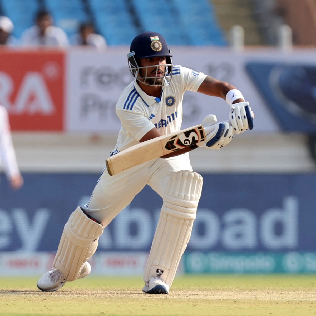 Dhruv Jurel has 190 runs in three Tests for India thus far | Getty