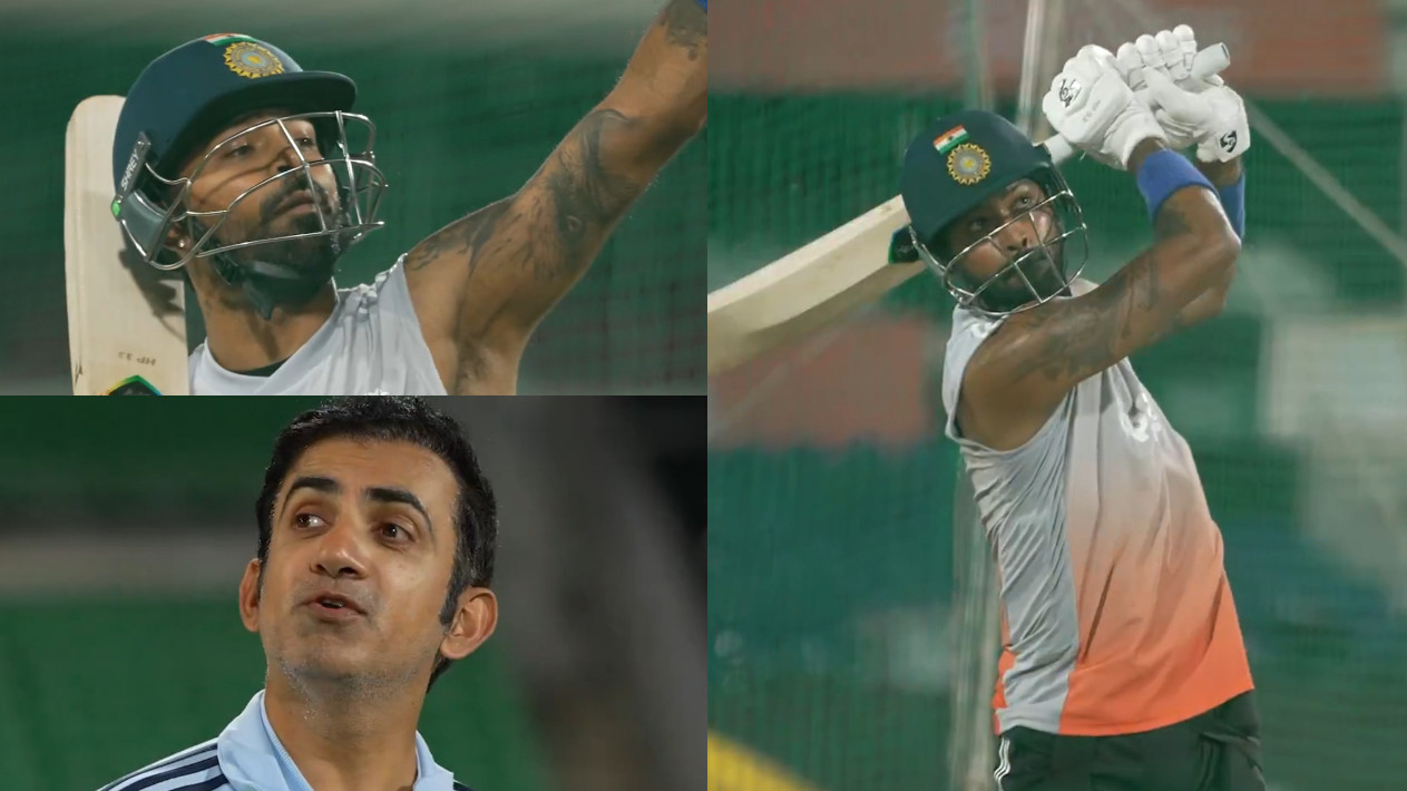 IND v NZ 2026: “Tum kaha aim kar rahe ho?”- Gambhir asks as Hardik Pandya requests people to move as he bats in nets