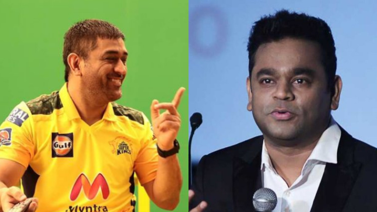 IPL 2021: MS Dhoni gets a special tribute from AR Rahman in form of iconic song 