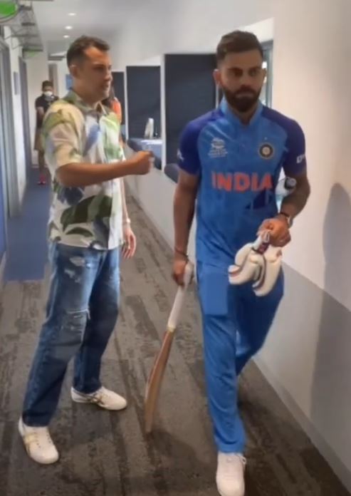 Virat Kohli just walked away after listening to the inane question by Sait | Instagram