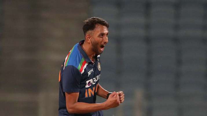 Prasidh Krishna registered best-ever bowling figures on his ODI debut | Getty Images