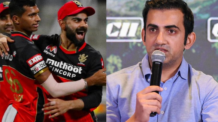 IPL 2020: Gambhir questions Kohli's bowling change; gets instant response from the bowler