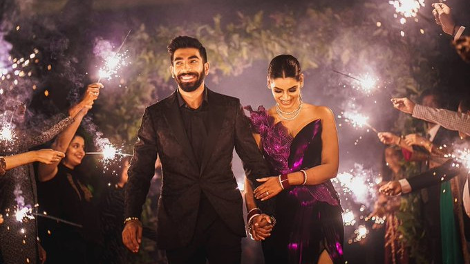 Jasprit Bumrah shares pictures with his better half; says the last few days have been 'magical' 
