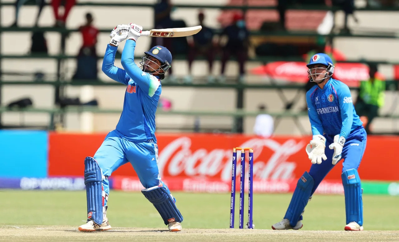 Vaibhav Sooryavanshi smacked a quick fifty to give India momentum | Getty