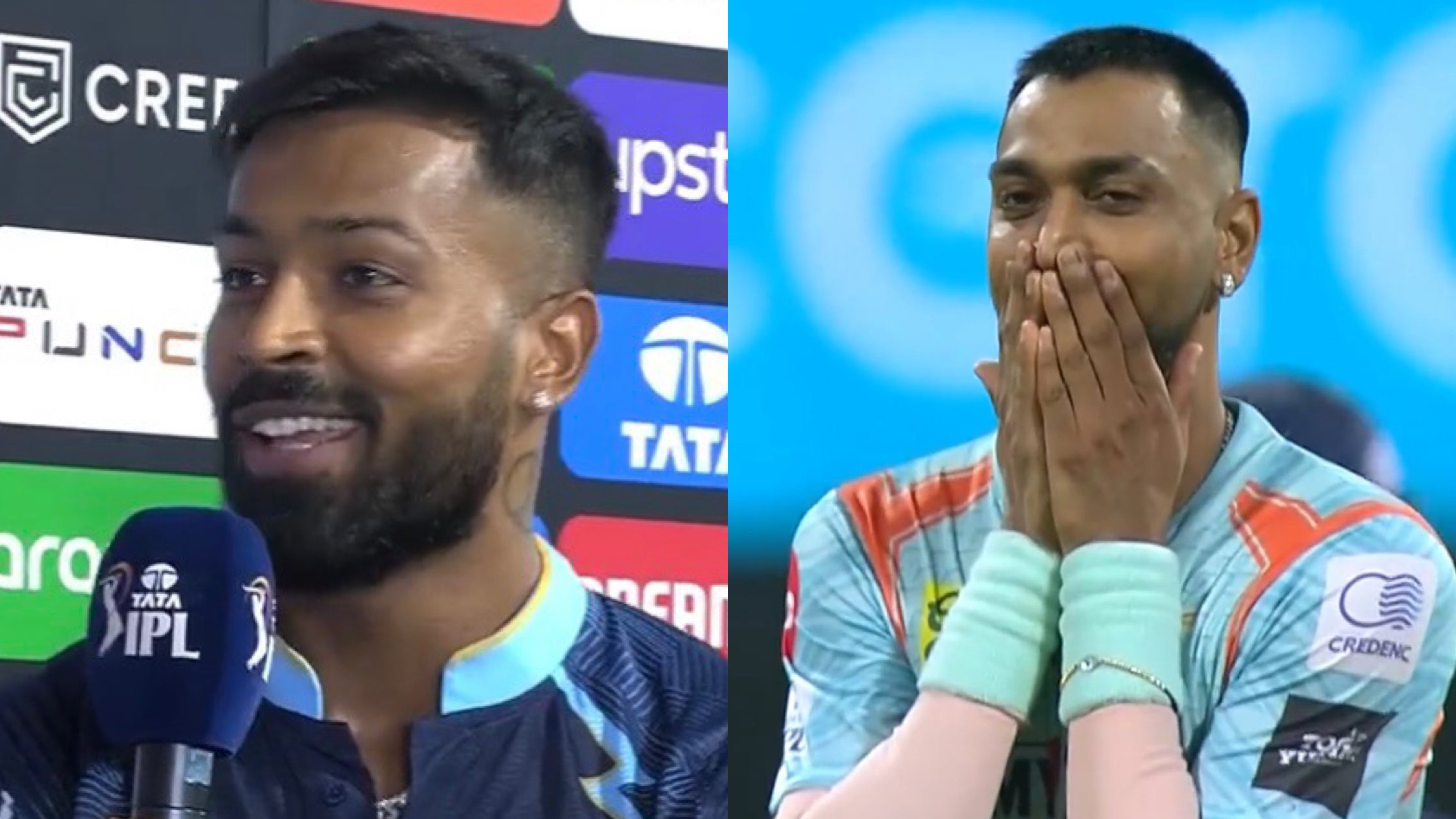 IPL 2022: WATCH - “He got me out and we won the match” Hardik reacts to getting dismissed by brother Krunal