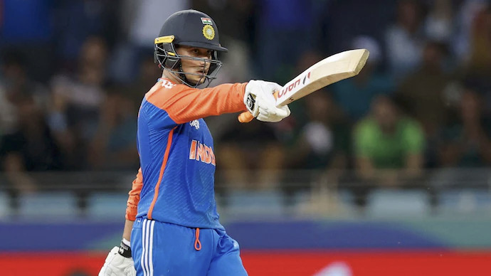 Abhishek Sharma made 74 in 39 balls with 6 fours and 5 sixes | Getty