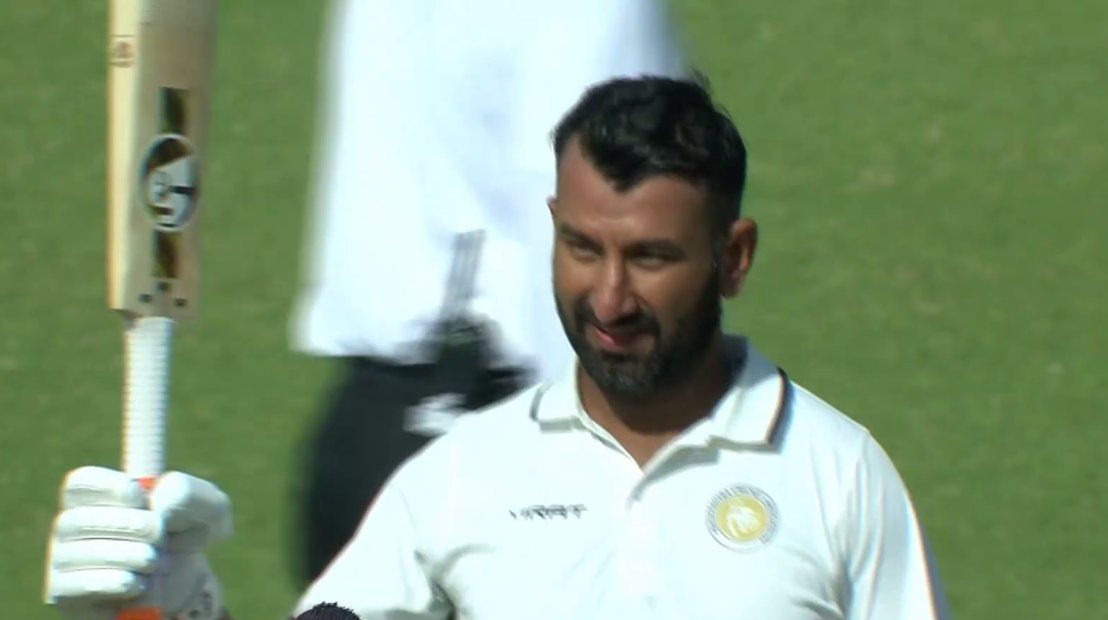 This was Pujara's 17th FC double century in his career | X