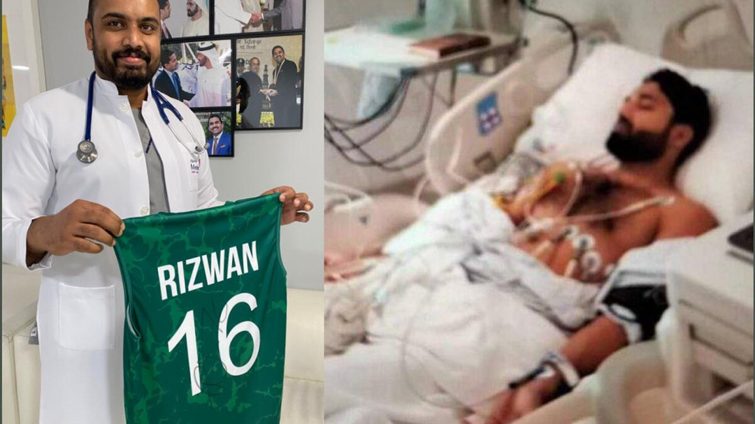 T20 World Cup 2021: Indian doctor who treated Rizwan astonished by his recovery; gets signed jersey from cricketer