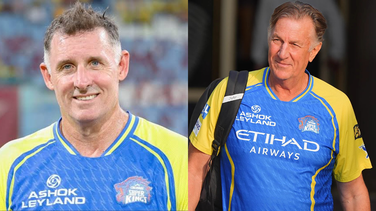 Chennai Super Kings (CSK) bid goodbye to batting coach Michael Hussey and bowling coach Eric Simons before IPL 2027