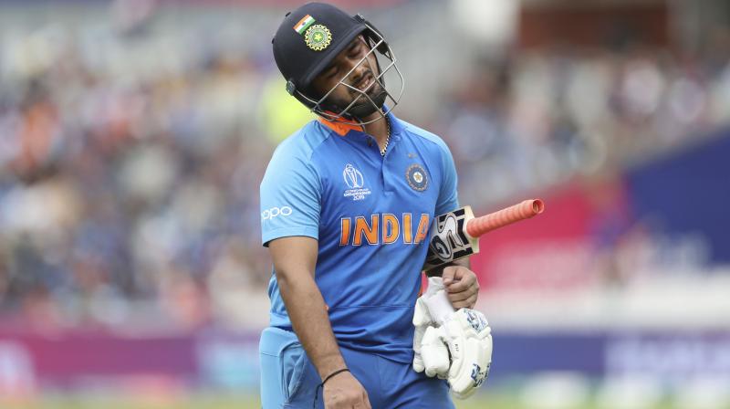 Pant didn't have a great World Cup 2019 | AFP