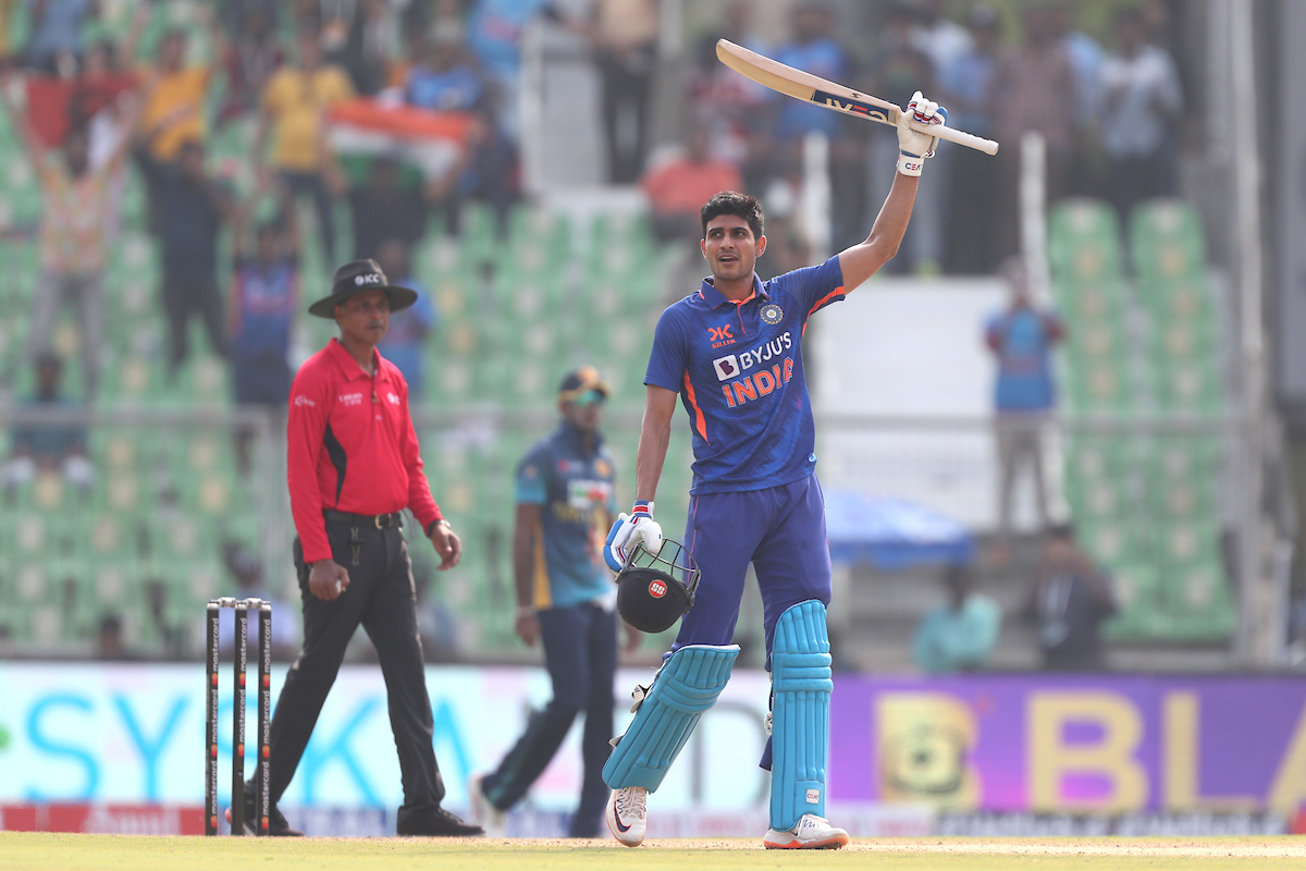 Shubman Gill made 116 runs in 97 balls with 14 fours and 2 sixes | BCCI