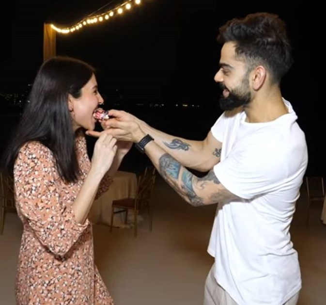 Virat Kohli and Anushka Sharma | Twitter