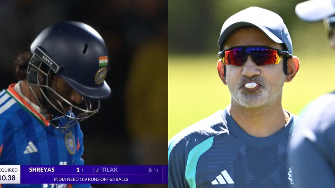 NZ v IND 2026: Fans slam Gautam Gambhir and co. as their decision to send Tilak Varma at no.3 backfires after batter scored 11-ball 6