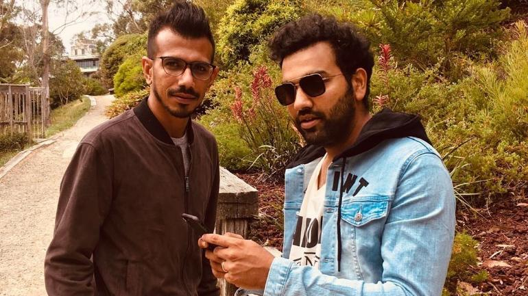 Yuzvendra Chahal and Rohit Sharma | Instagram