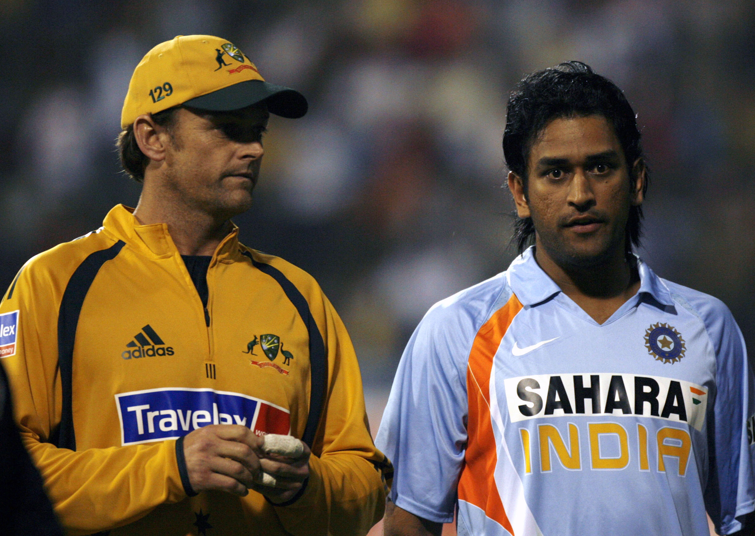 Adam Gilchrist and MS Dhoni | Reuters