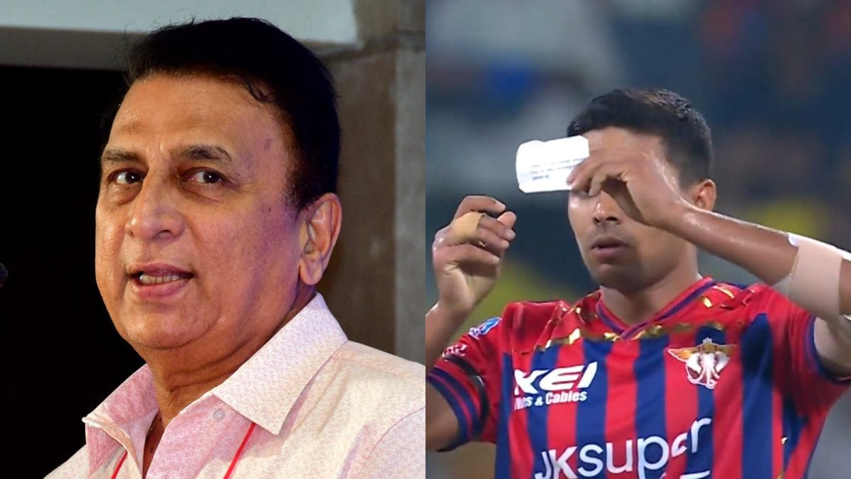 IPL 2026: “Where’s the chit now?”- Sunil Gavaskar's dig at Akash Singh after he gets pasted by RR batters; gets backlash on social media