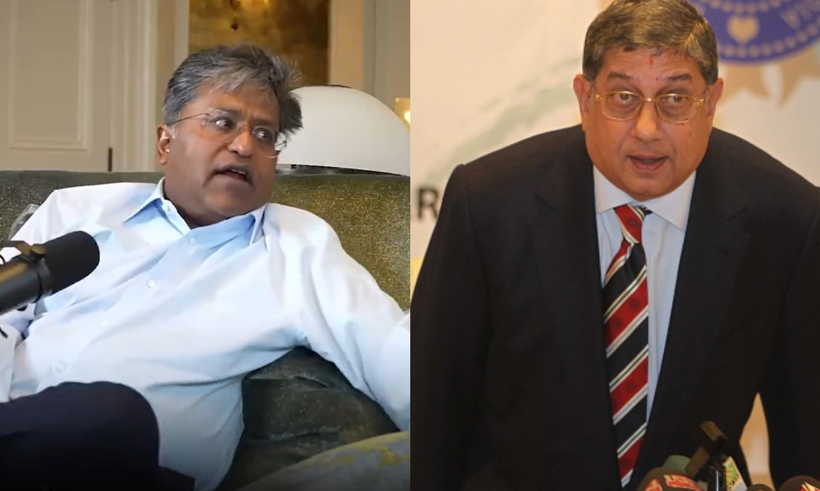 Lalit Modi alleged that Srinivasan used Chennai umpires in CSK matches | X/ Getty