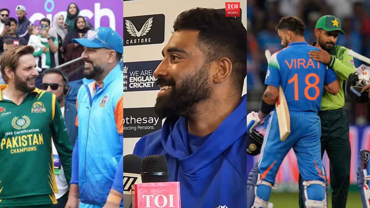 WATCH: Mohammed Siraj left dumbfounded after questions about WCL 2025 incident and India v Pakistan in ICC events