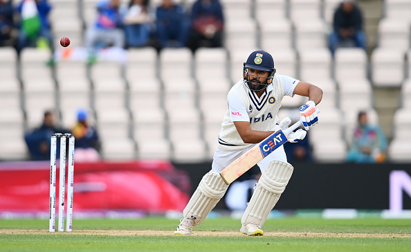 Rohit Sharma in action during the WTC final against New Zealand | Getty