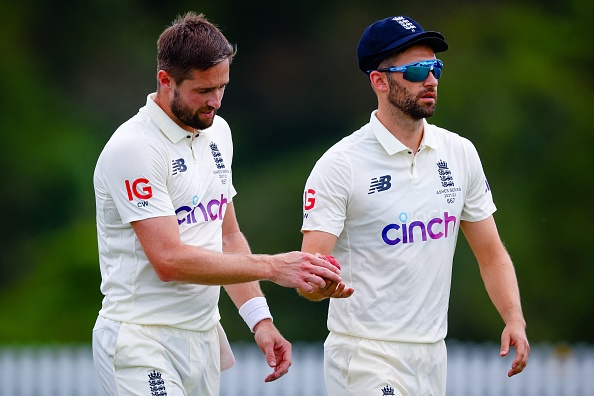 Chris Woakes  and Mark Wood | Getty Images
