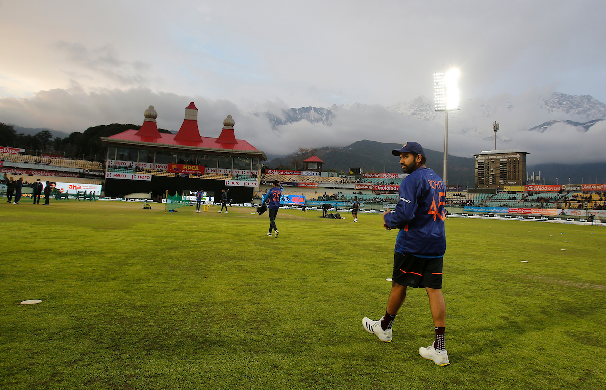 Rohit Sharma in Dharamsala | BCCI 