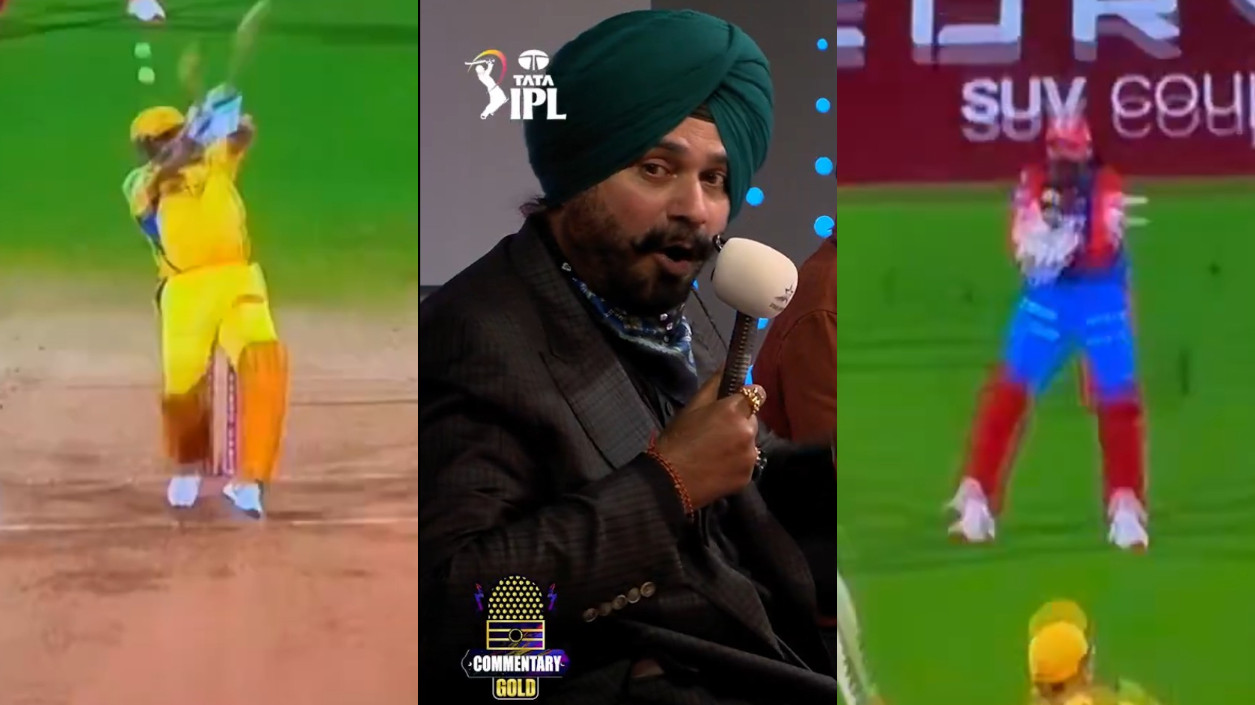 IPL 2025: WATCH- “Ye toh fussh pataka nikla”- Navjot Sidhu roasts MS Dhoni for missing the free hit ball