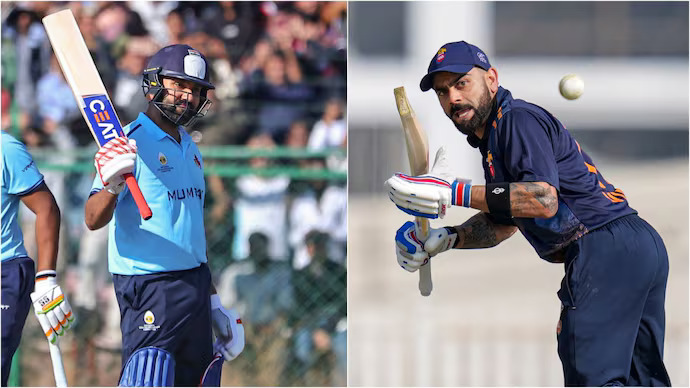 Rohit Sharma and Virat Kohli | X