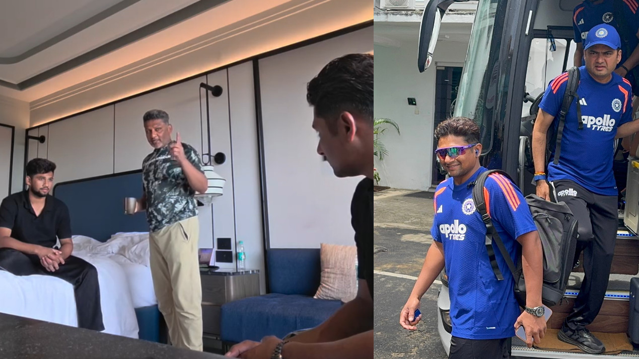 SL v IND 2026: WATCH- “Kismat ka saath..”- Naushad Khan recites motivational poem following son Sarfaraz's India recall