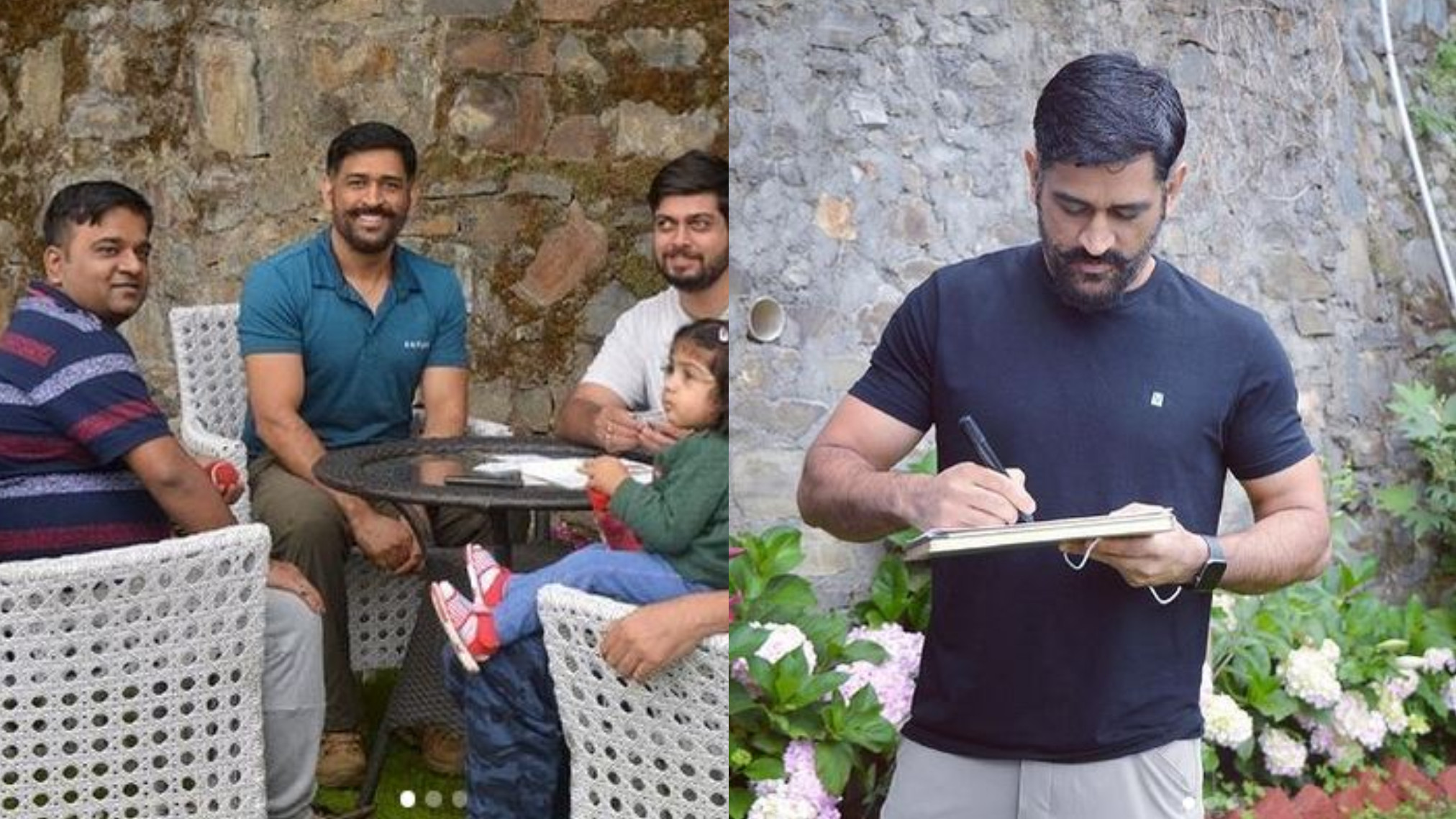 PICS- MS Dhoni enjoying his vacation in Shimla with family and friends
