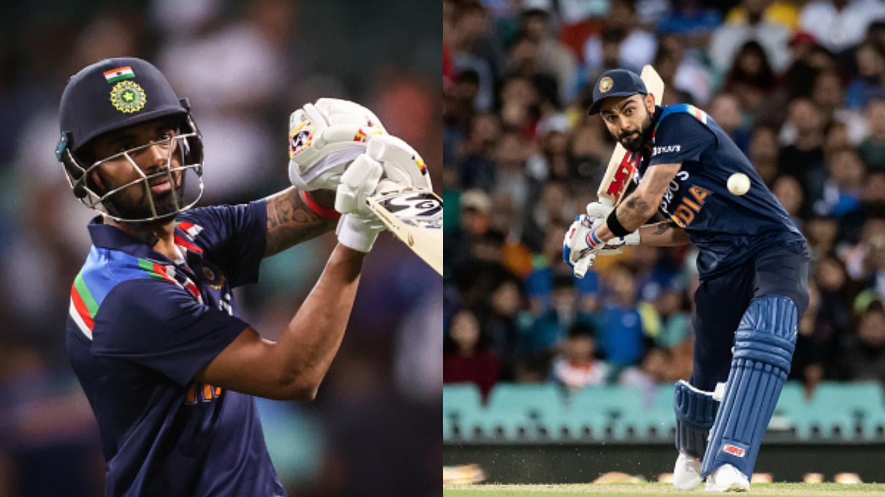KL Rahul retains his no.2 spot and Virat Kohli moves to no. 6 in the latest ICC T20I rankings