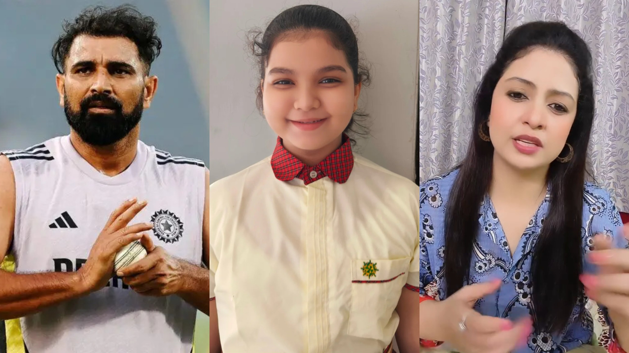 Mohammad Shami, Hasin Jahan and their daughter Ayra | Getty/ Instagram