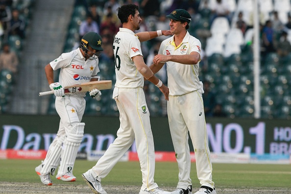 Mitchell Starc and Pat Cummins took together 9 wickets in Lahore | Getty Images