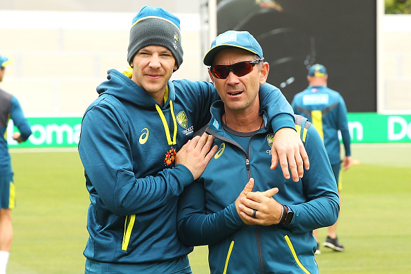 Tim Paine and Justin Langer | Getty Images
