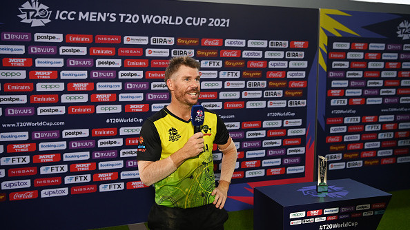 T20 World Cup 2021: David Warner said it felt satisfying to hit the winning runs in the end